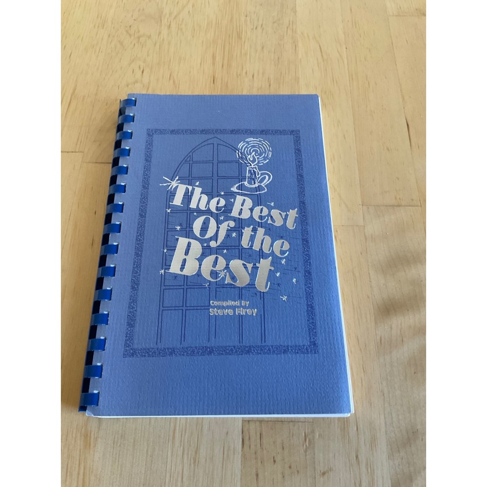 The Best of the Best Steve Firey 1982 Christian Quotes Poetry Spiral Bound Book